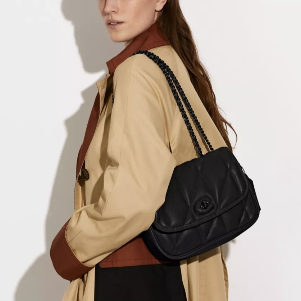 COACH Madison Quilted Shoulder Bag - Picture 3 of 12